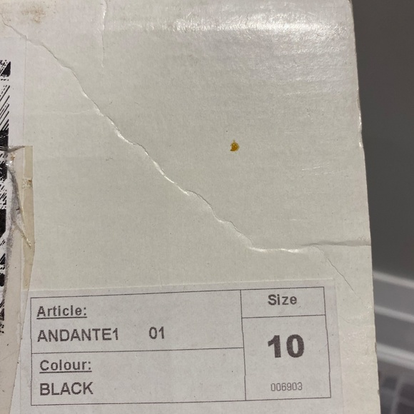 Fluevog vintage Andante black leather boots size US 10 - Picture 2 of 16